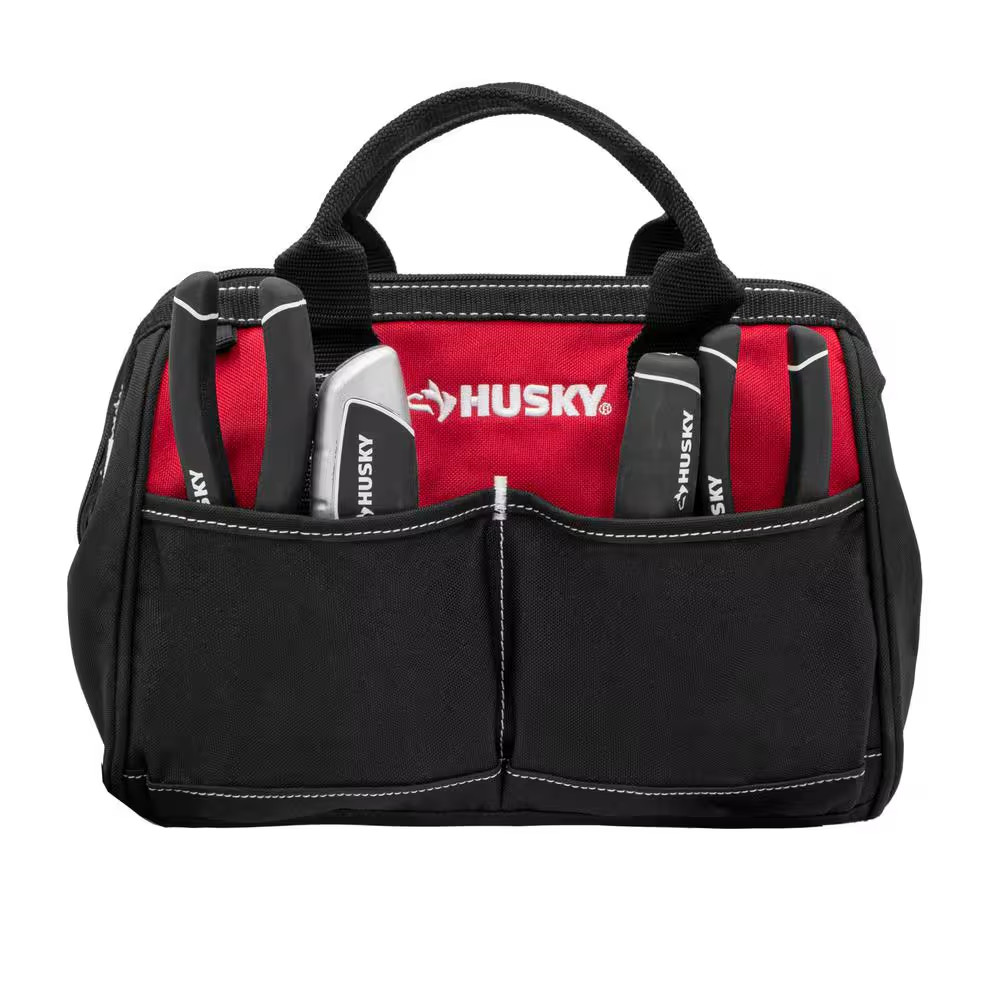 14 In. Rolling Tool Bag with Stackable 12 In. Tool Bag