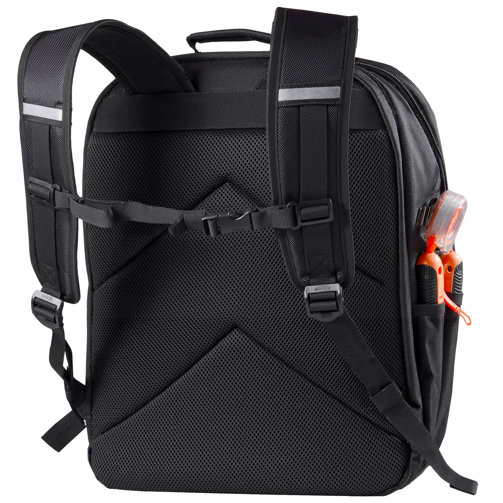 Tool Backpack 45 Pockets Tear-resistant Jobsite Backpack for Electrician