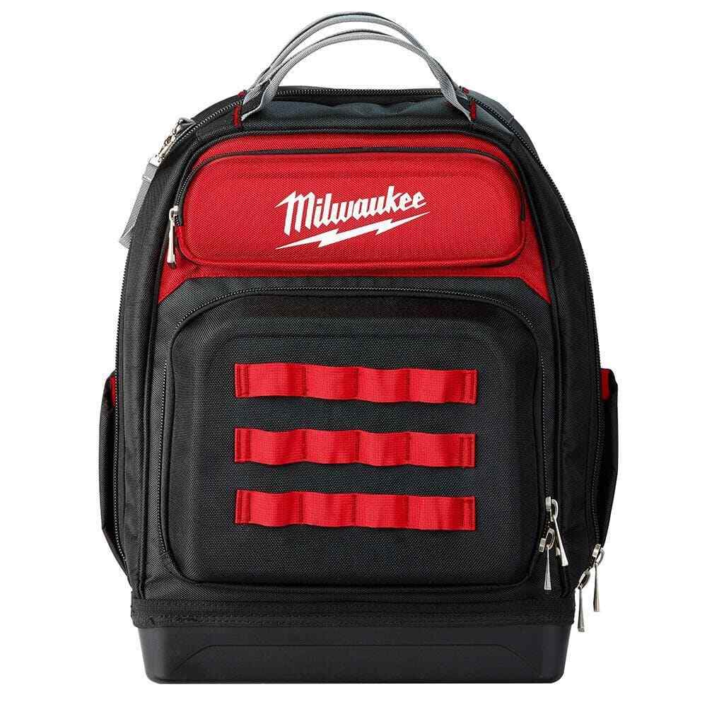 Milwaukee Jobsite Backpack Heavy-Duty Tear-Resistant Tool Storage Hardshell