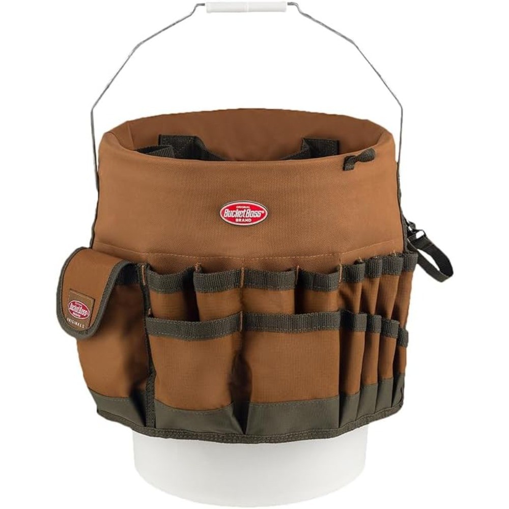 Bucket Boss The Bucketeer Bucket Tool Organizer in Brown, 10030
