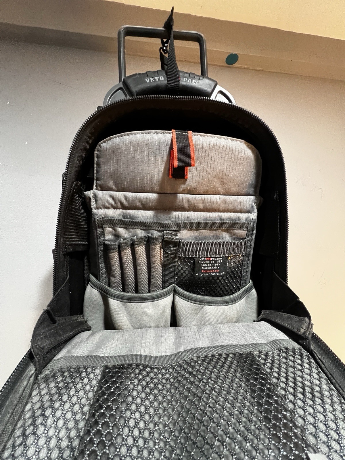 VETO PRO PAC Tech Pac MC-LT Large Nylon Tool Backpack