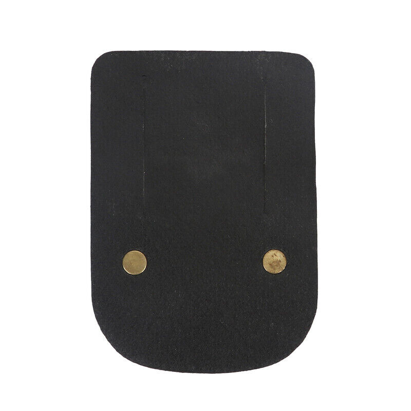 Leather Tape Measure Holster Tool Holder Metal Clip for 2″ Belt in Black