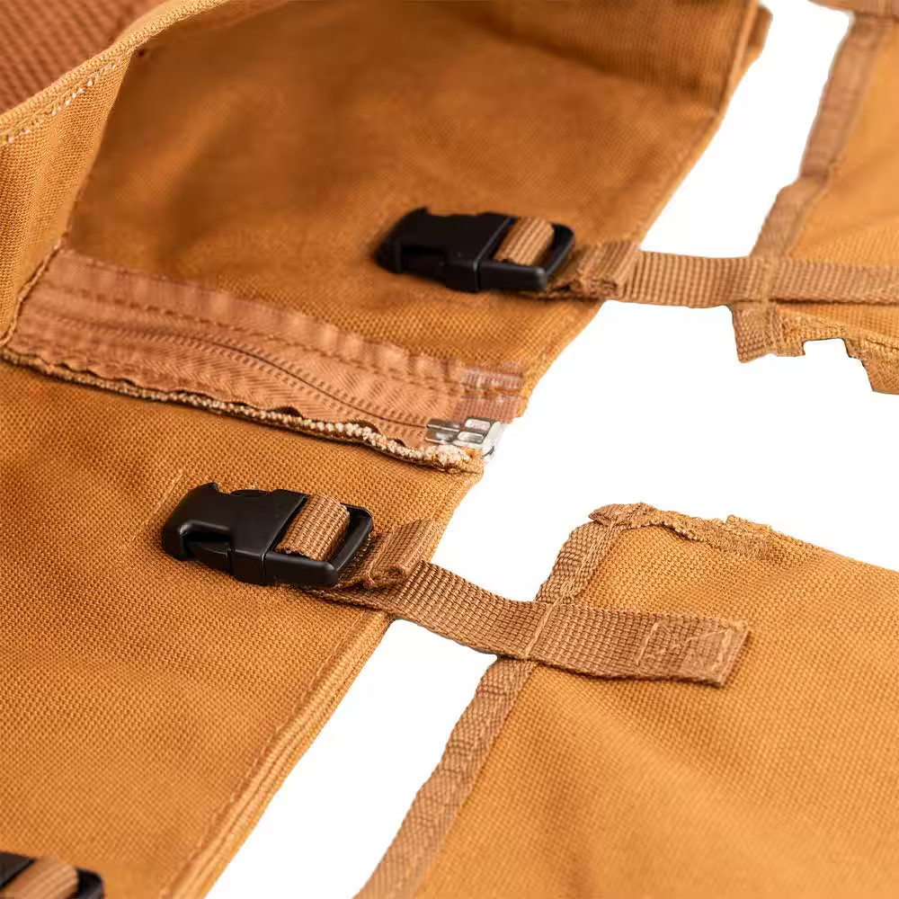 14-Pocket Canvas Tool Work Apron (Large/Extra-Large)