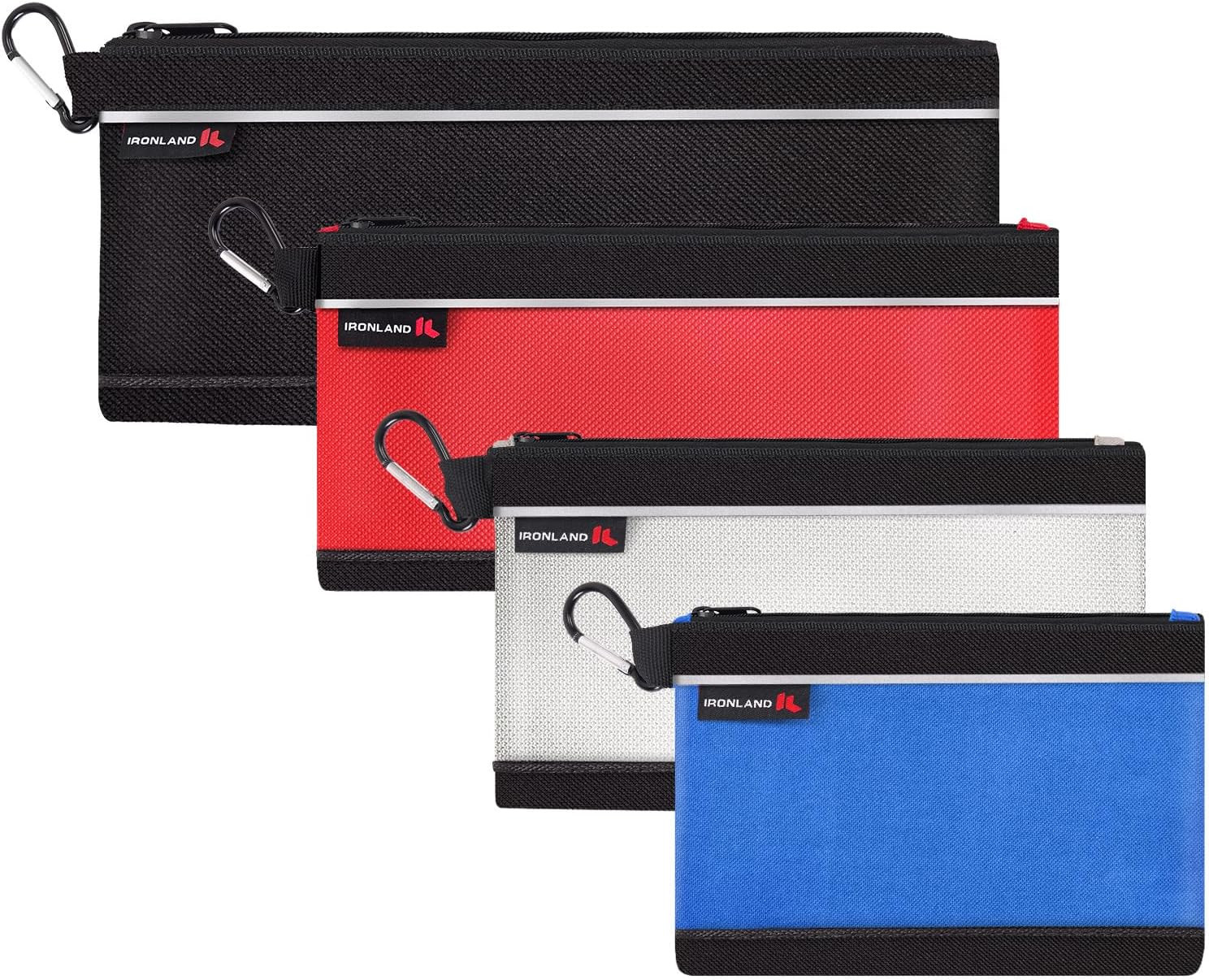 Small Tool Pouches with Zipper Premium Small Tool Bags Waterproof 1680D Pouch Ba