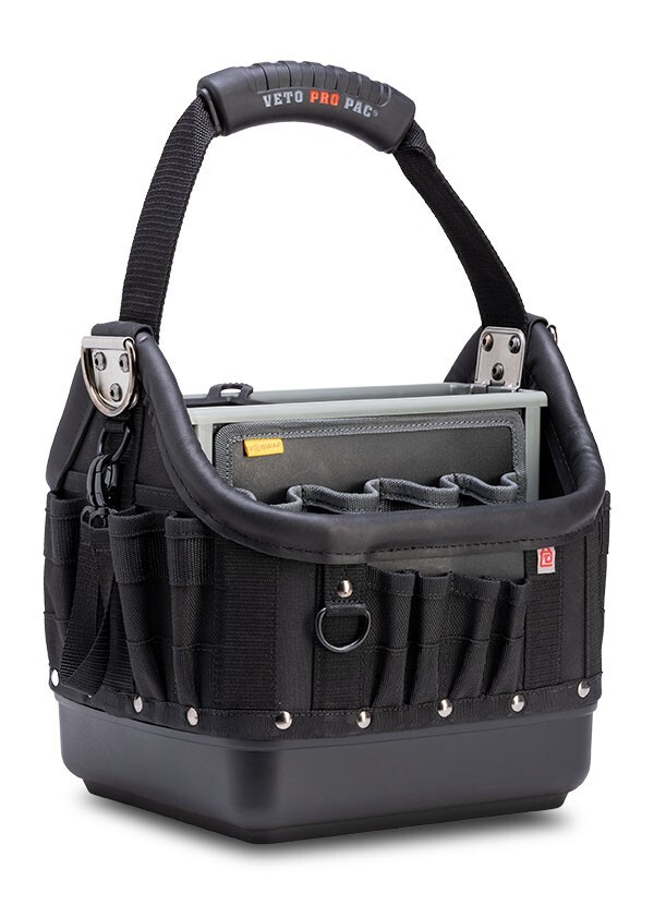Veto Pro Pac Tech OT MD Blackout Deep Base Open Top Tool Bag