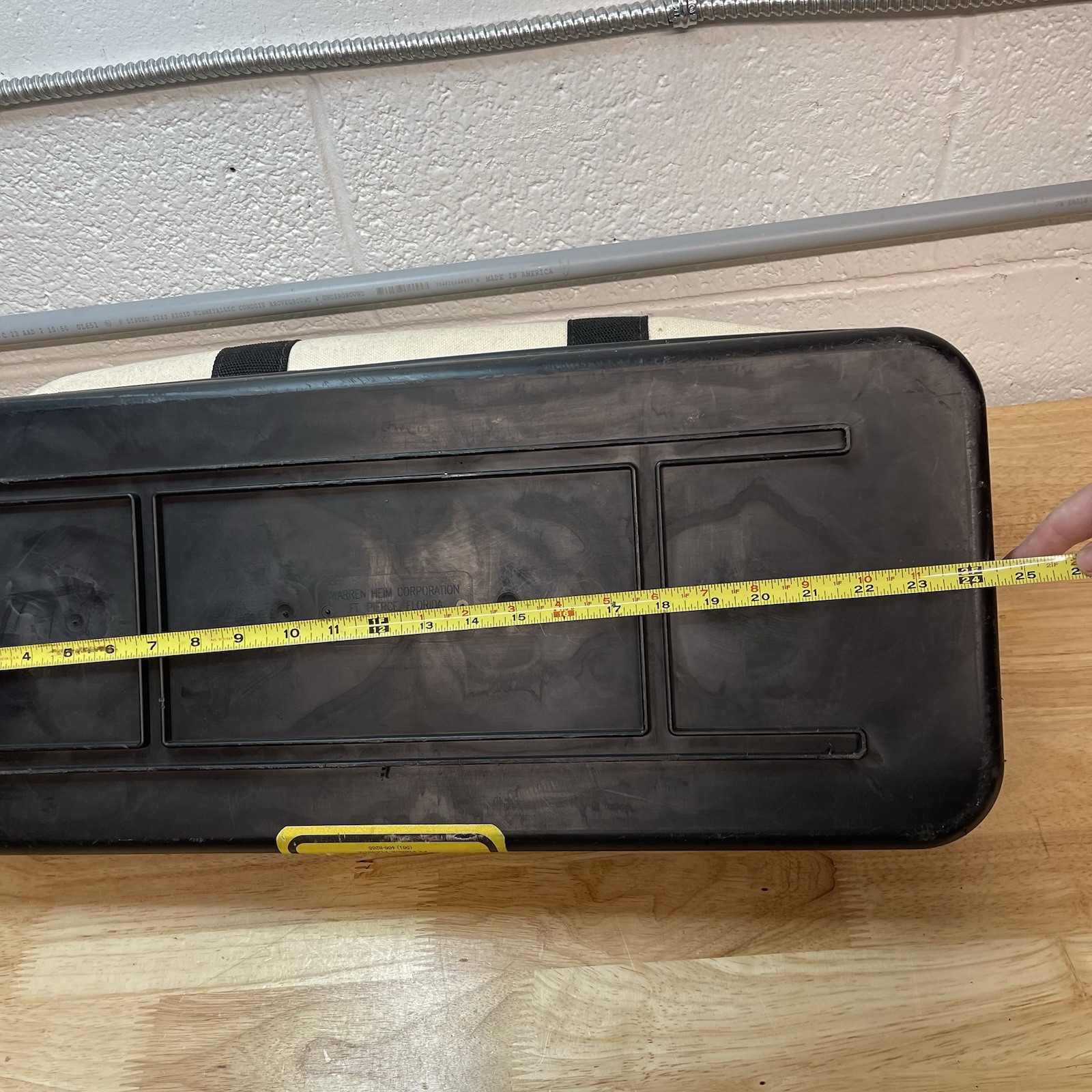 Warren Heim Corp. BUZZLINE 62-220 Lineman Industrial Tools Canvas Bag