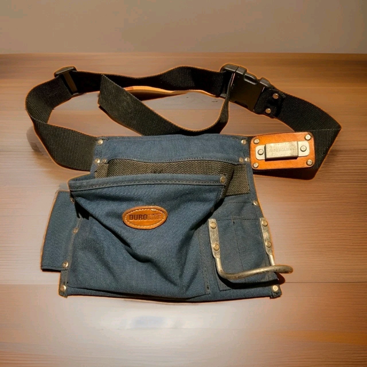 Durolite Work Tool Belt Carpenter Bags – Heavy Duty Cordura Leather/Nylon Set 3