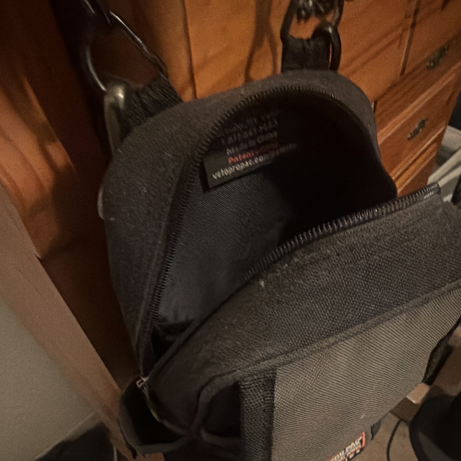 VETO PRO PAC MB2 Small Nylon Tool Bag w/ Handle & Husky Shoulder Strap Black