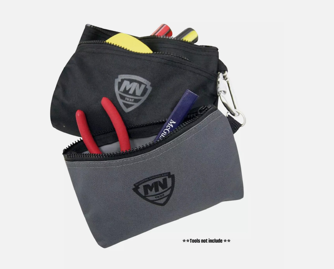 McGuire Nicholas Small Accessory Bag Combo with Snap Hook Carabiner Clip