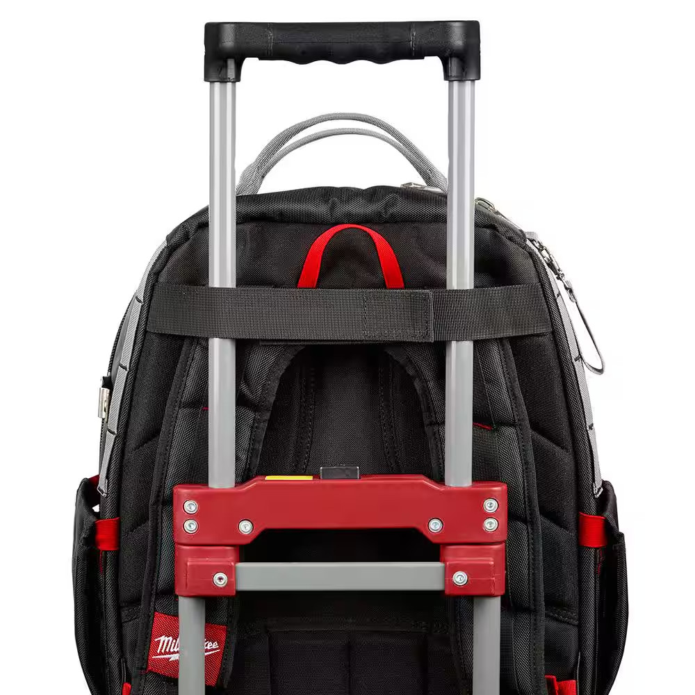 15 In. Ultimate Jobsite Backpack with 12 In. Zipper Tool Bag in Multi-Color (3-P