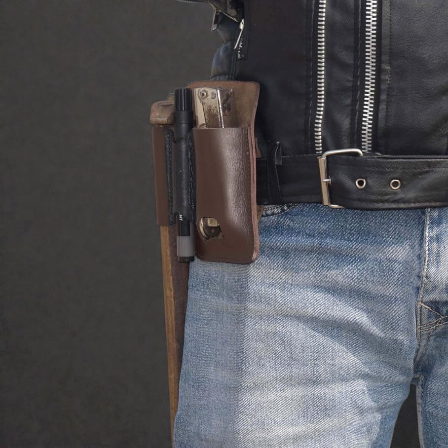 Leather Multitool Sheath with Belt Clip – Multitool Holster for Belt – EDC Be…