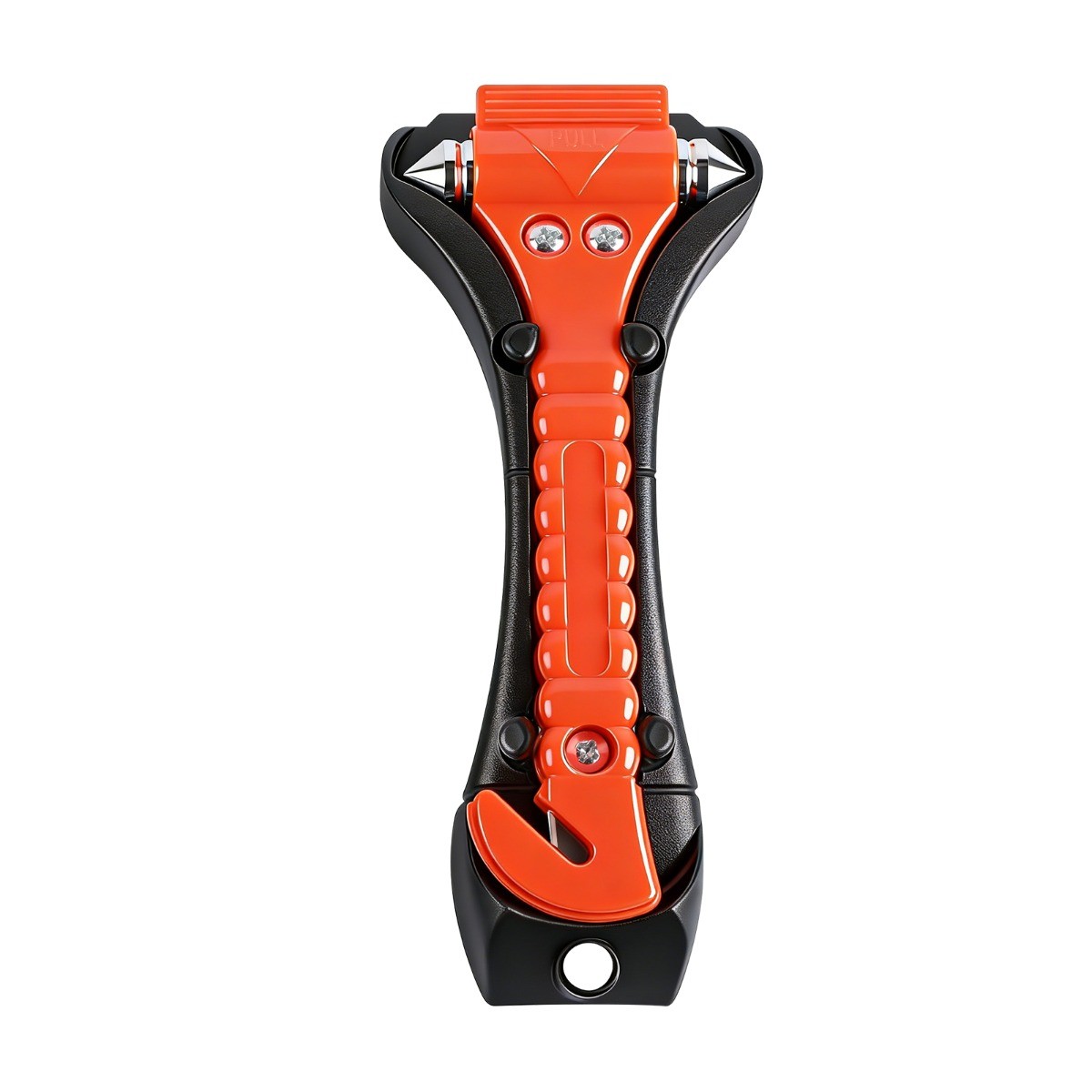 2-Pack Car Emergency Escape Tool Window Breaker Hammer Seat Belt Cutter Orange