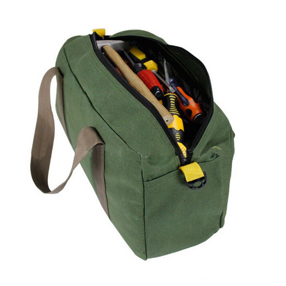 Waterproof 16 Inch Tool Bag – Large Capacity Canvas Tote for Hand Tools