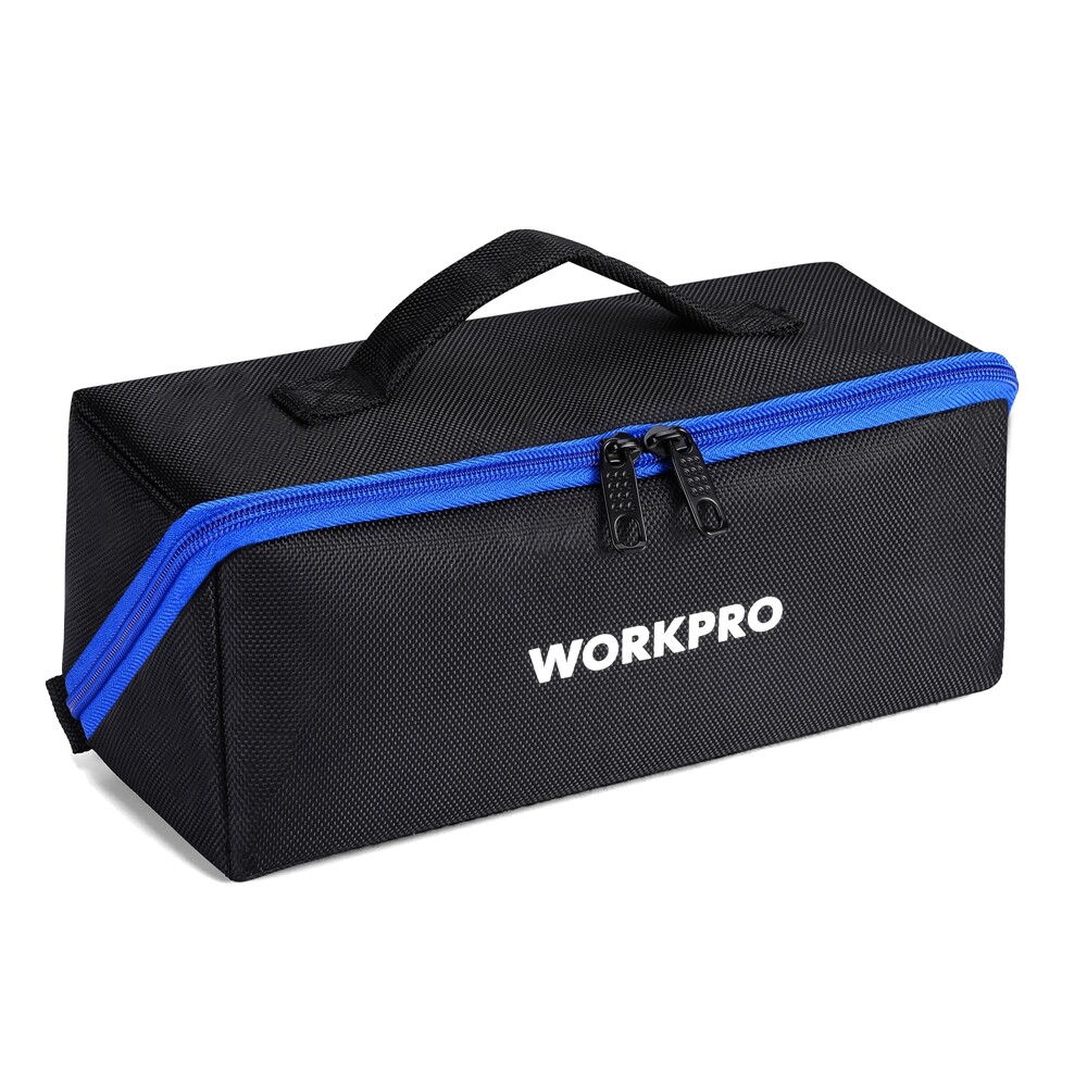 WORKPRO 10″ Heavy Duty Tool Bag Wide Mouth Utility Tool Bag Tool Storage Bag USA