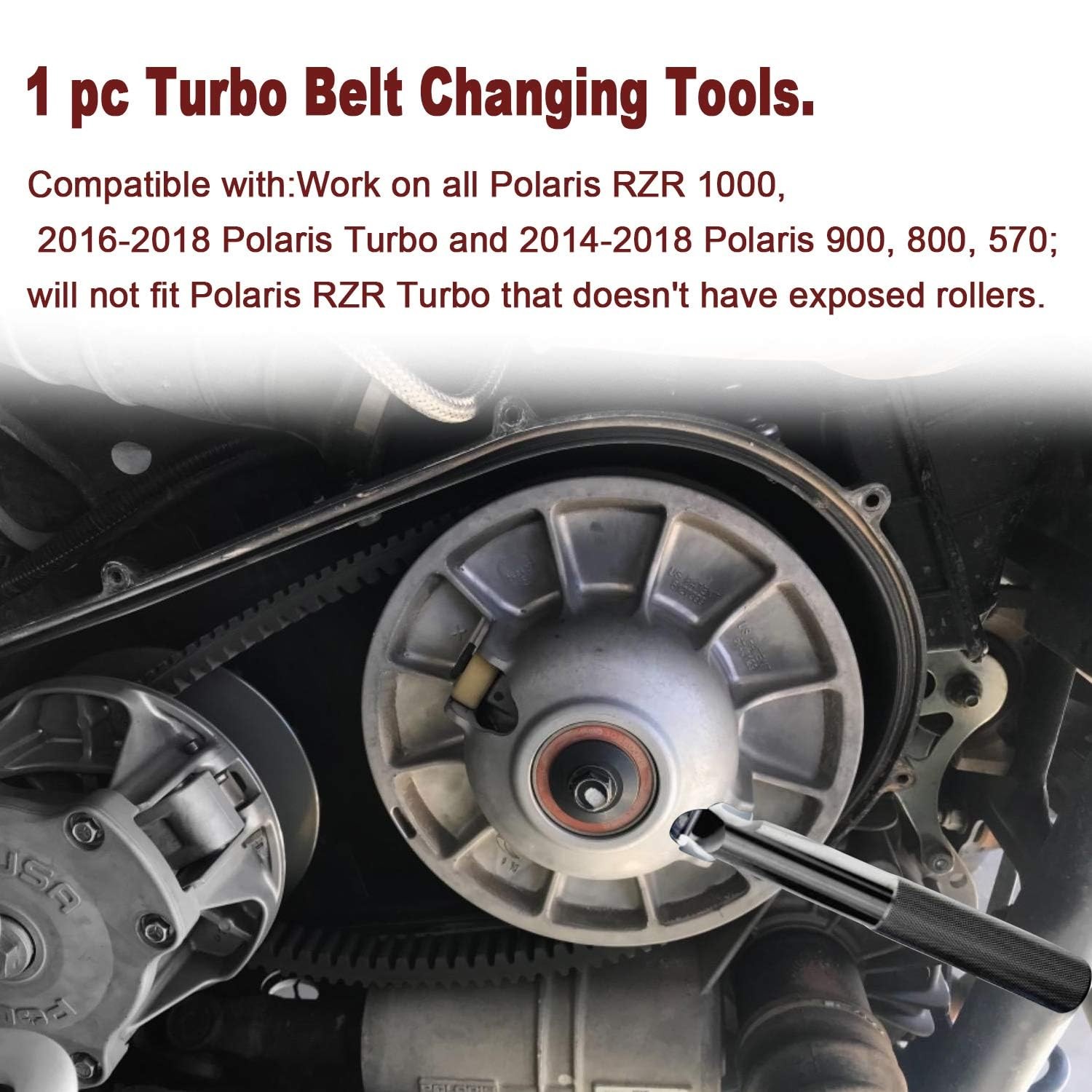 Belt Replacement Tool Kit Clutch Removal Wrench Tool Set Belt Changing Tools Kit