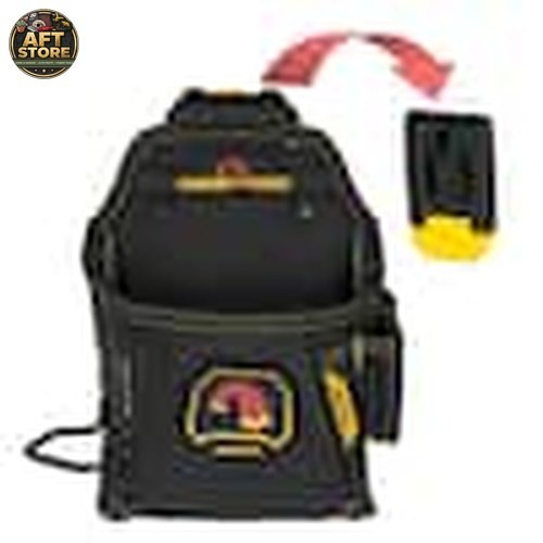MagnoGrip Snap Lock Tradesman Tool Pouch – Heavy-Duty Steel Loop