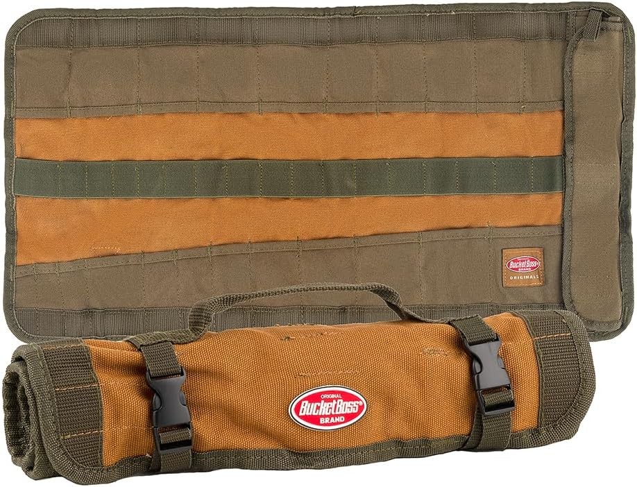 Bucket Boss – Tool Roll, Bags – Original Series (70004), One Size, Brown