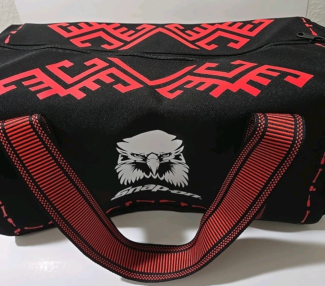 Snap On Tools Mexican Theme Eagle Tool Bag Outdoor Big Compartment 17″ Long NEW!