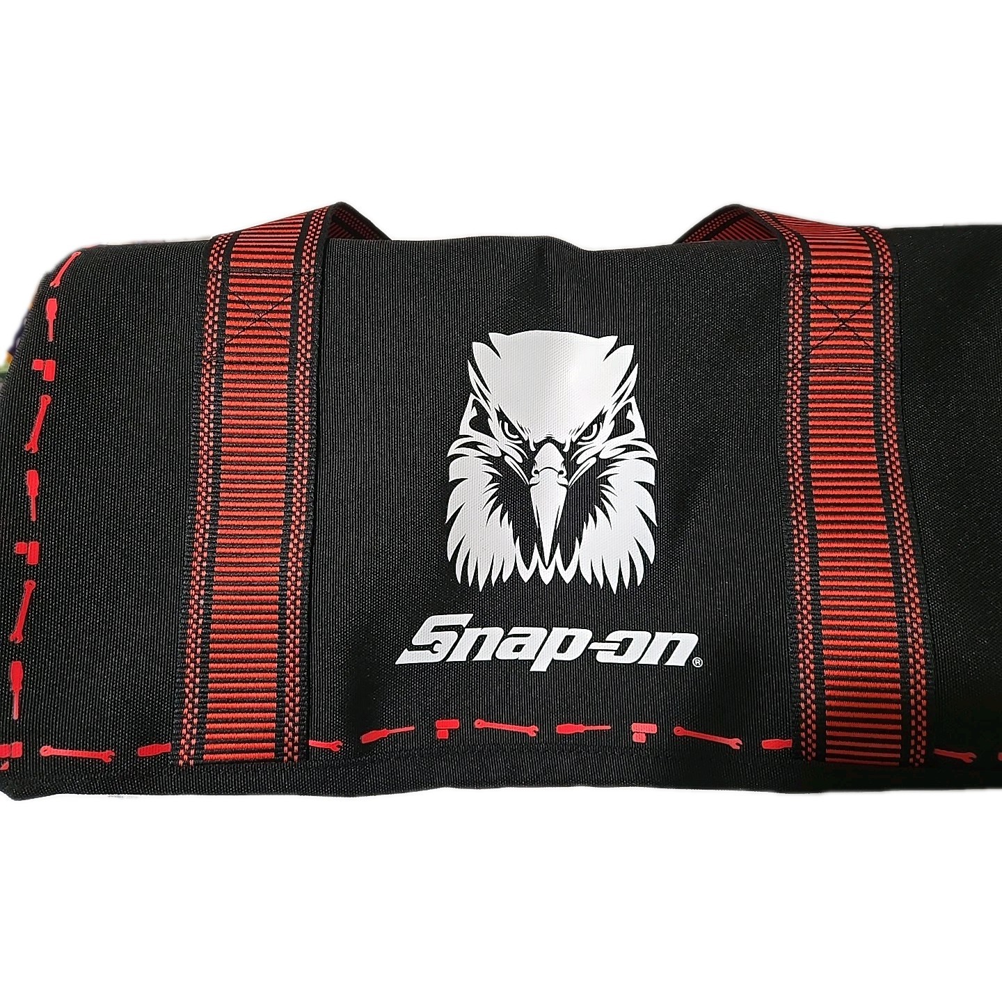 Snap On Tools Mexican Theme Eagle Tool Bag Outdoor Big Compartment 17″ Long NEW!