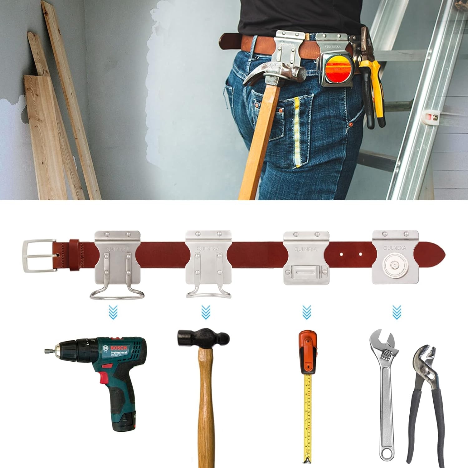 Hammer Holder, Drill Holster, Stainless Steel Hammer Holster,Hammer Holder