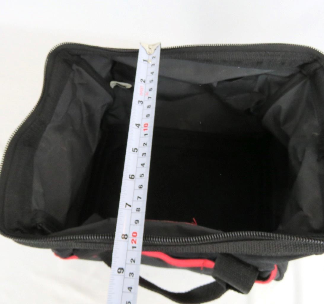 CRAFTSMAN 12″ L x 9″ H x 8.5″ W Tool Crafts Canvas Zipper Tote Carrying Bag Case