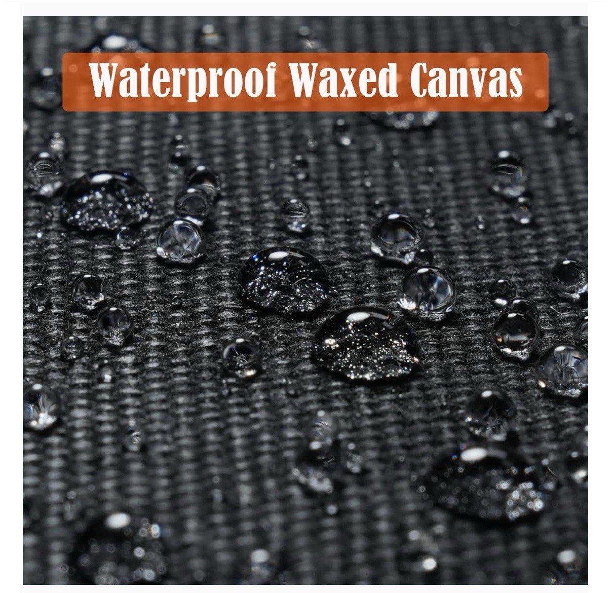 Waxed Canvas Tool Pouch 4 PCS Set, 10 Inch Tool Pouches with Zipper, BRAND NEW