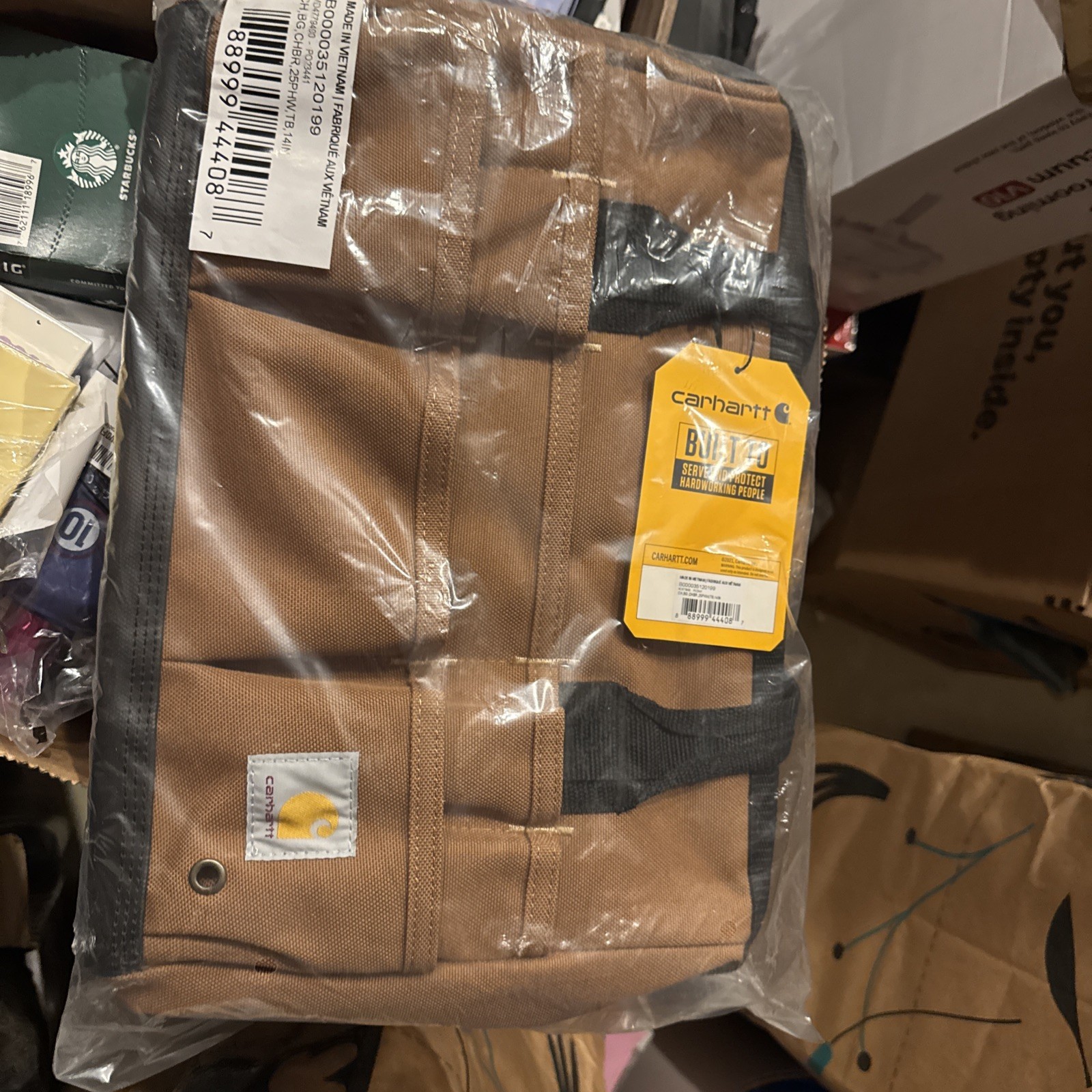 Carhartt 14 Inch Heavyweight Tool Bag with 26 Pockets, NWT