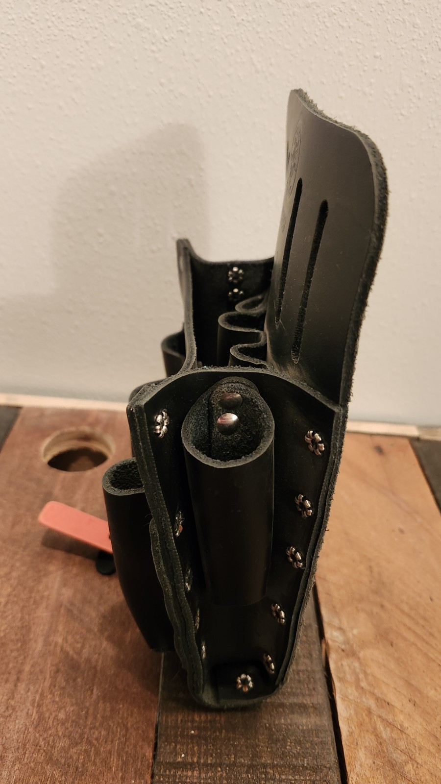Klein Tools 5190 Leather 10-Pocket Tool Pouch