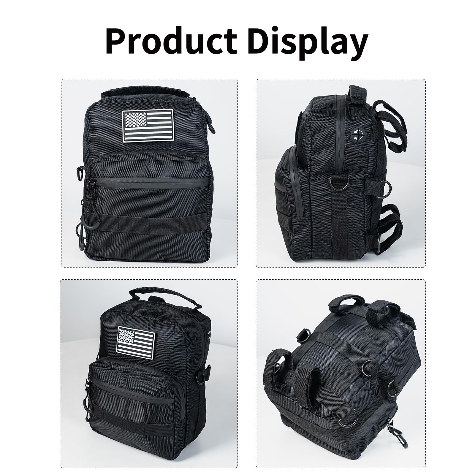 Universal Motorcycle Bag Handlebar Bag 1680D Oxford Tool Storage Accessory fo…