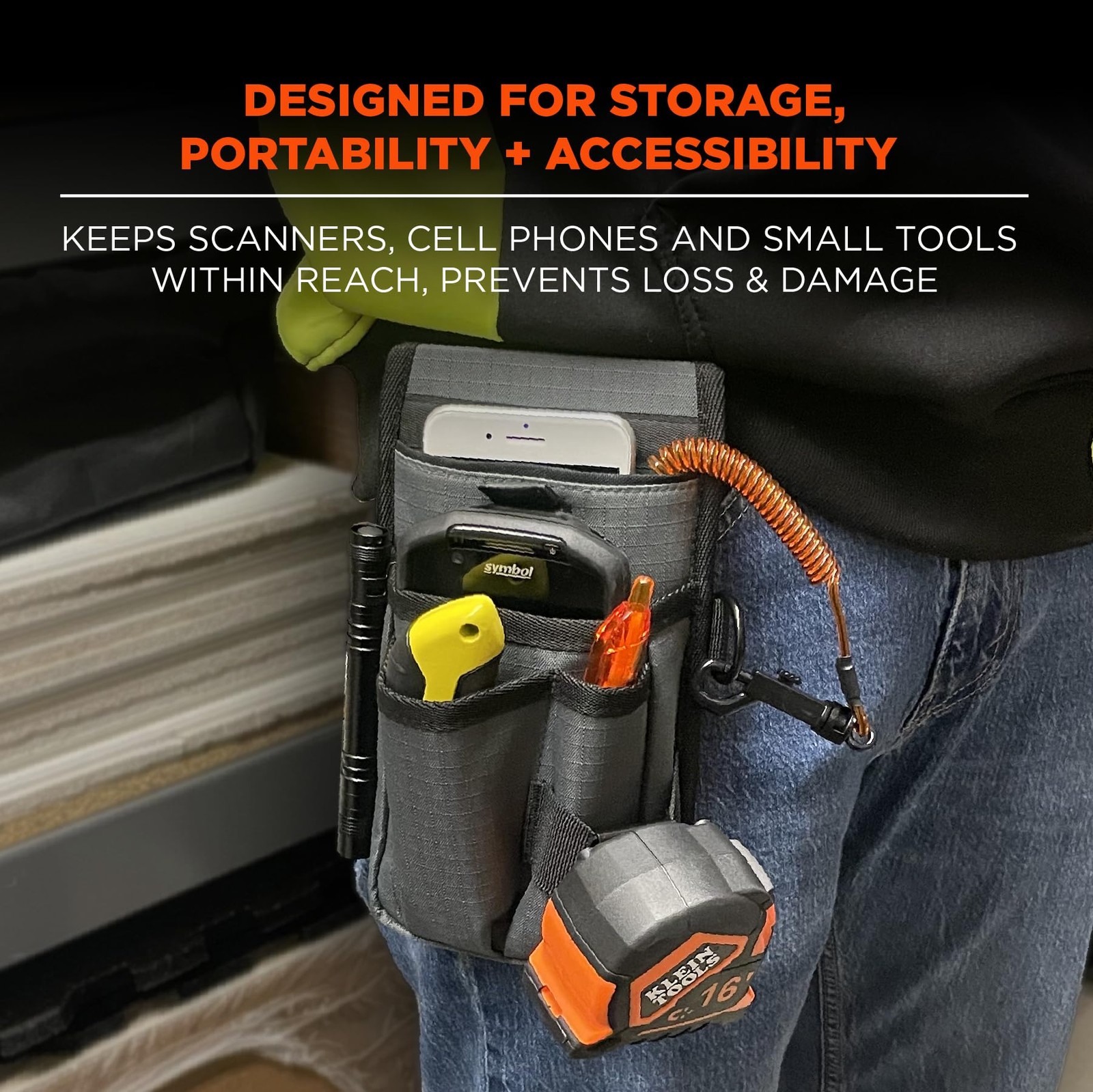 Squids Tool Pouch Utility Knife Holster Scanner Device Cell Phone Pocket