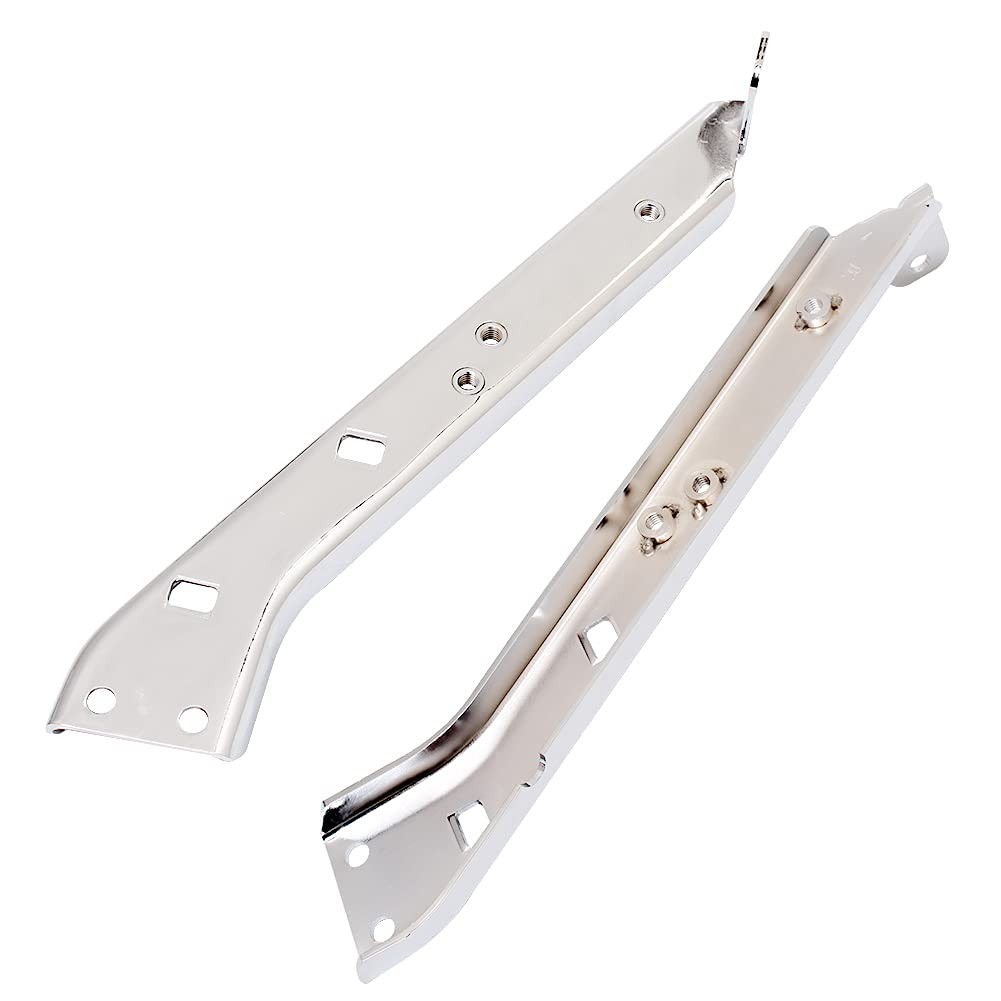 Chrome Saddlebag Rail Support Bracket Left & Right Side Fit for Harley Touring F