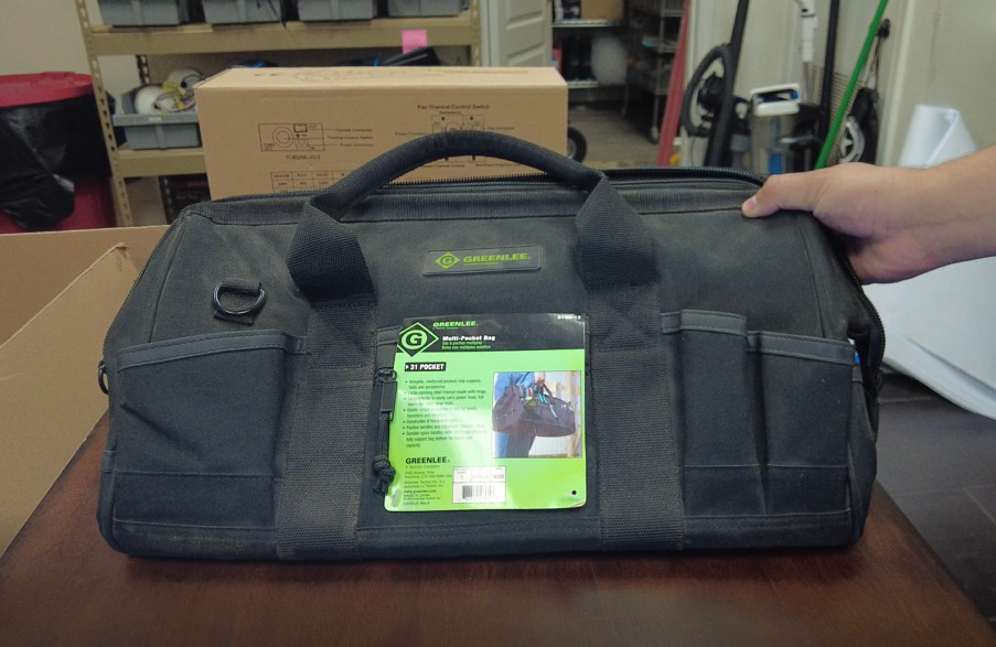 Green Lee Electricians Bag