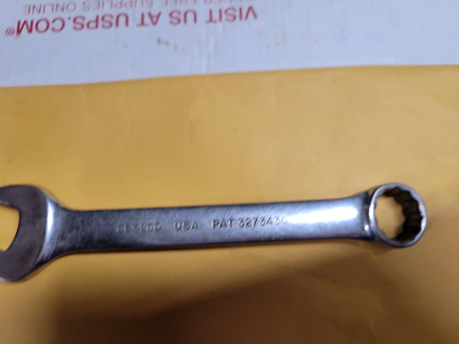 SNAP-ON COMBINATION WRENCH 5/8″ FLANK DRIVE 0EX 200 USA VINTAGE