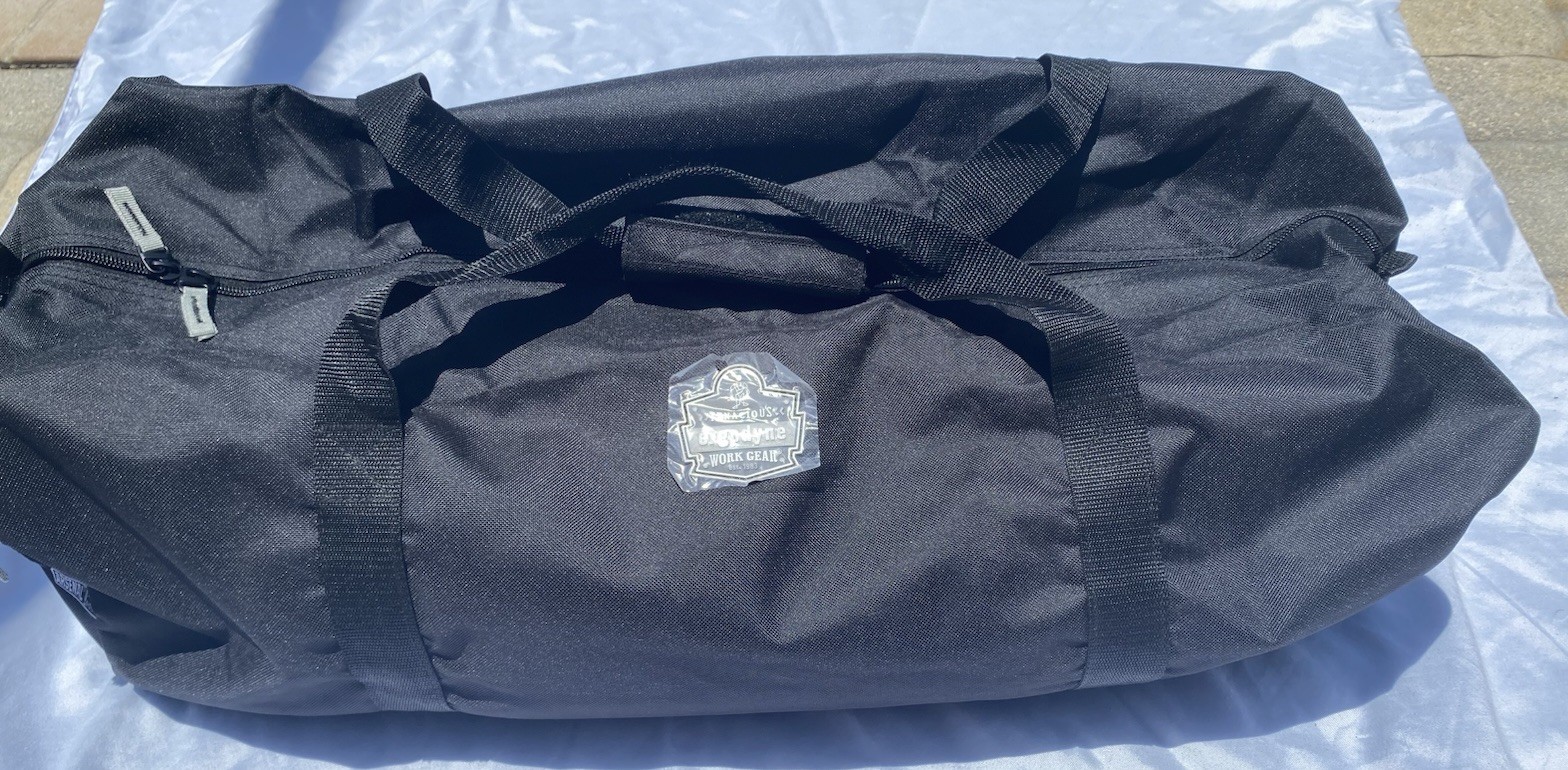 Ergodyne Arsenal Storage Systems GB5020MP Gear Duffel Bag Medium Black 29” Long