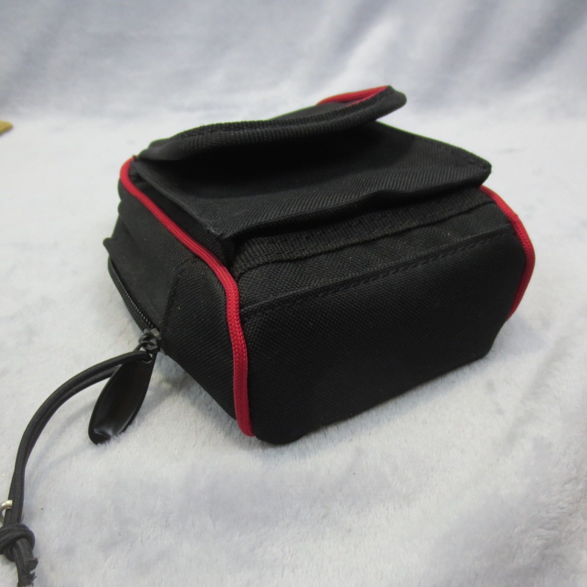 Husky Clip-on Tool Belt Zipper Pouch with Clip 6×4 In Water Resistant Heavy Duty
