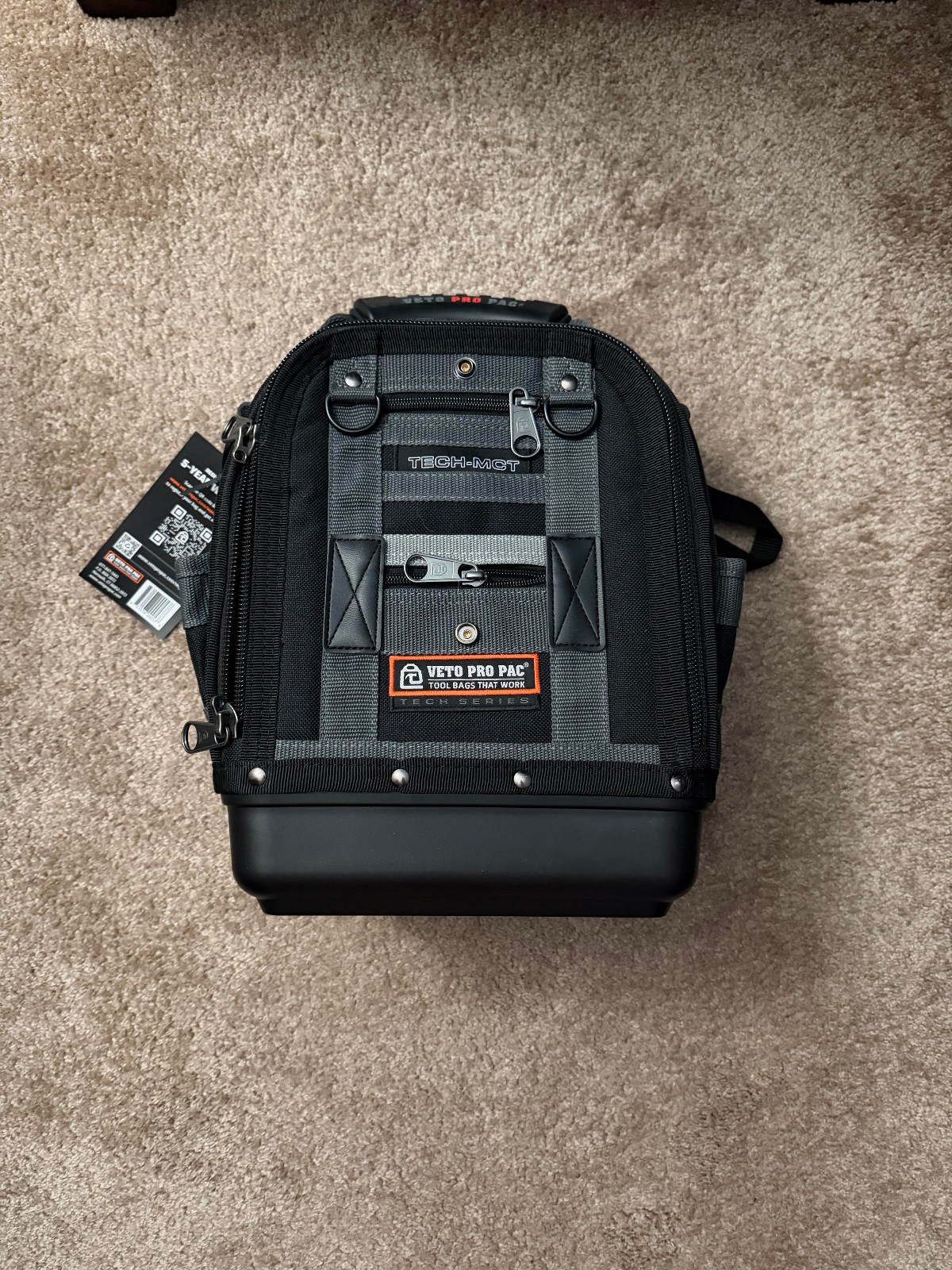 Veto Pro Pac Tech-MCT Compact/Tall Tool Bag – NEW w/Tags!