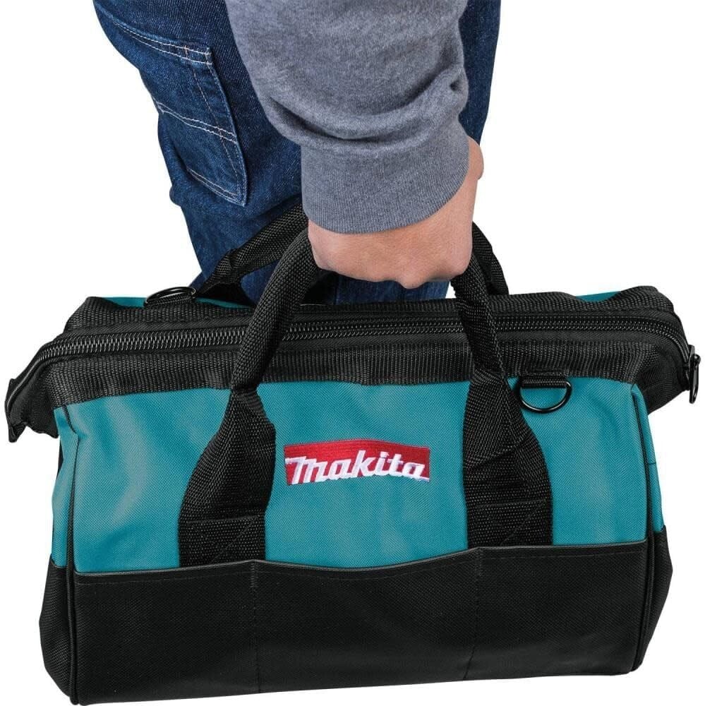 NEW GENUINE Makita 14″ x 8″ x 10″ Contractor Tool Bag 831253-8 industrial fabric