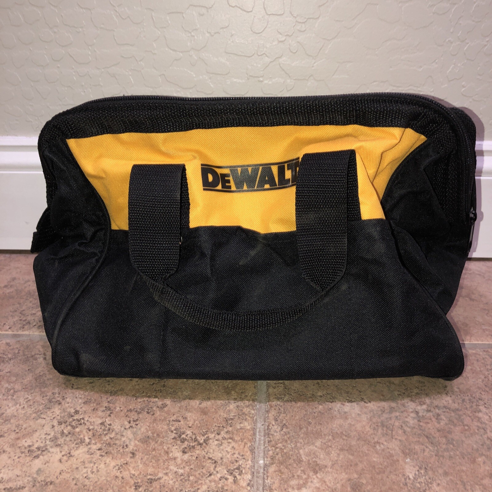 Dewalt Yellow And Black Small Tool Bag