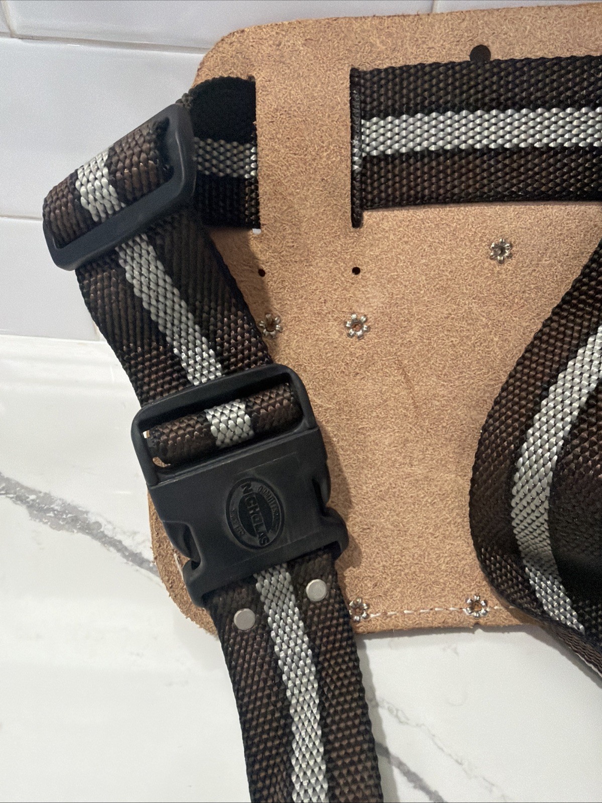 Nicholas Leather Tool Belt Pouch No. 401 New See Photos