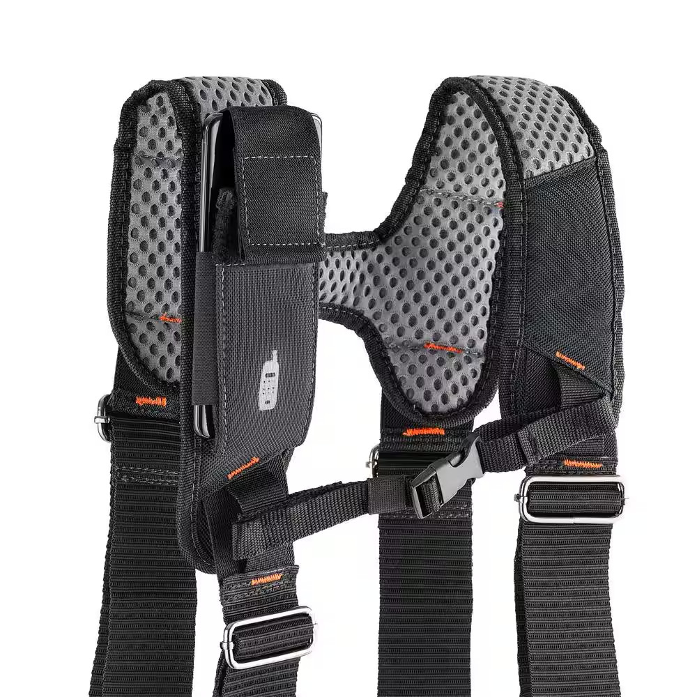 3-Bag 17-Pocket Professional High Visibility Framers Work Tool Belt Tool Storage