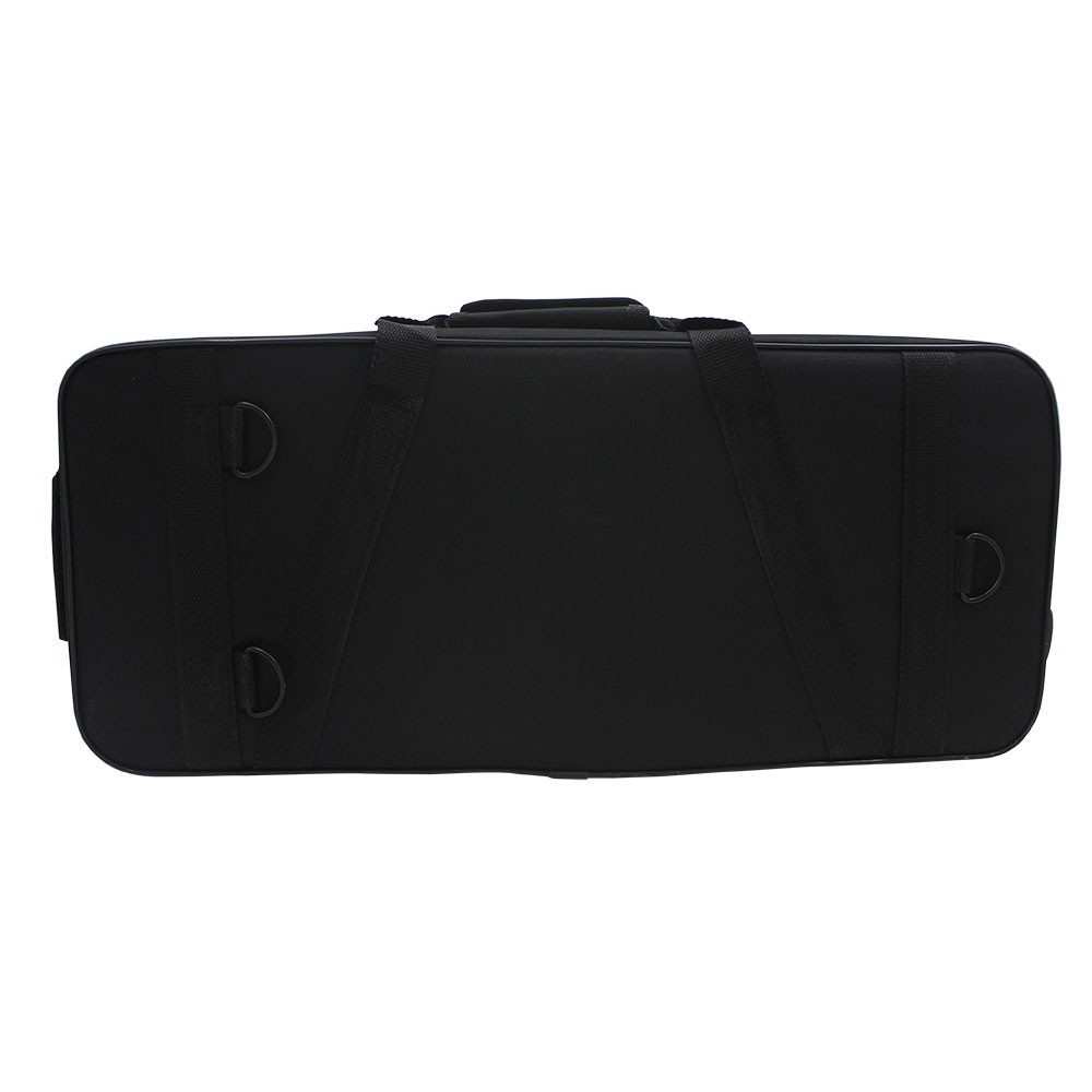 B-size Oxford Cloth Box with Straps for Instruments Black 20.86 x 9.06 x 5.91″