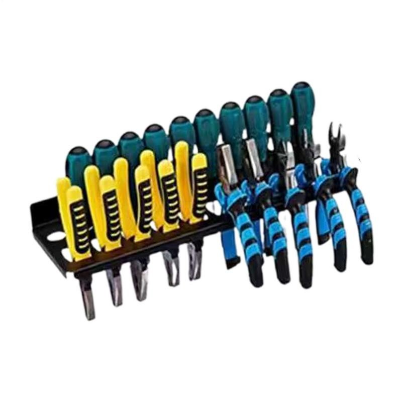 Wall Mount Tool Organizer Rack for Screwdrivers Wrench Garage Storage.