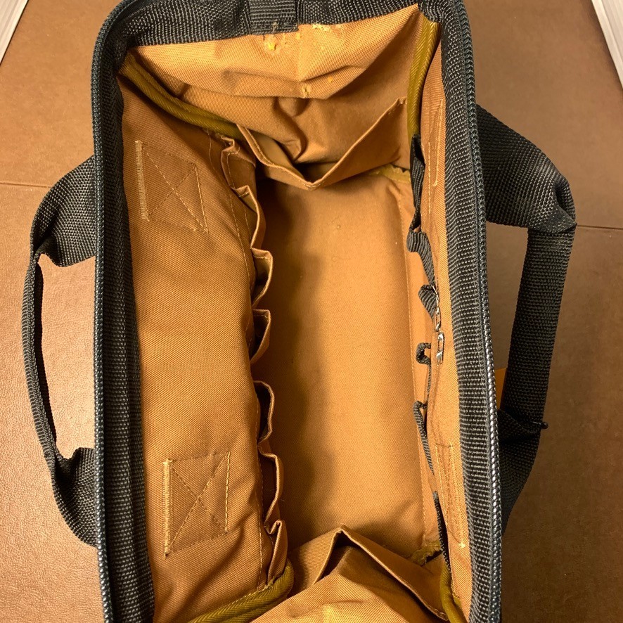 Carhartt Trade Series Tool Bag, Medium, Carhartt Brown Personalized For Pop 13″
