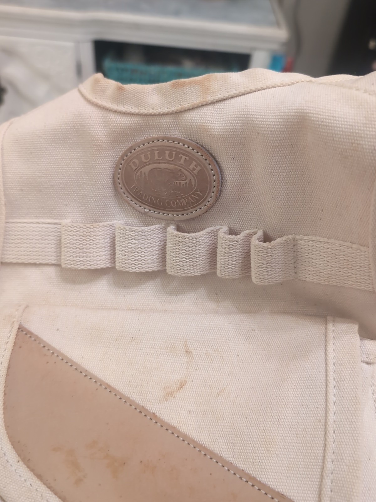 Duluth Trading Co Ultimate Handyman Bib Apron Adjustable Vest for Tools Nails
