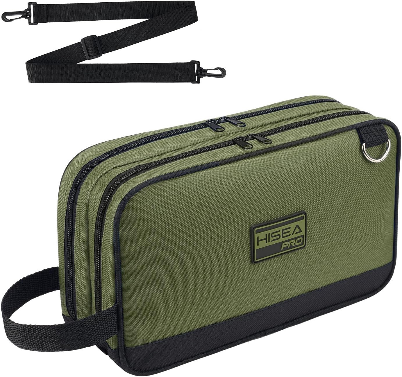 Small Tool Bag, 12 Inch Tools Pouch with 2 Pockets and Adjustable Shoulder Strap