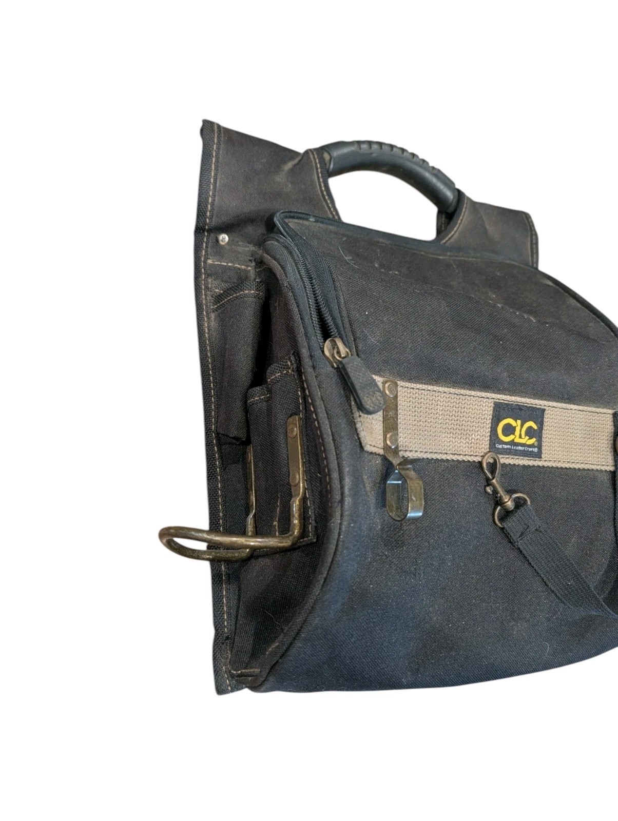 CLC Custom Leathercraft 1509 Zippered Professional Electricians Tool Pouch, 21