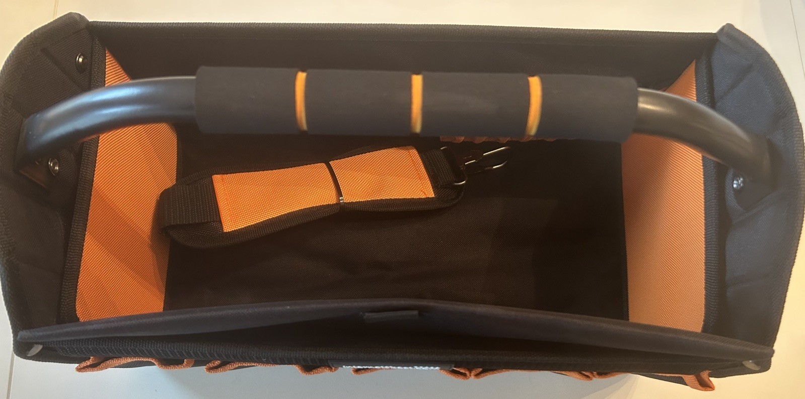 LOT OF 2 – 16 in. Tool Bag – Exterior & Interior Pockets – Sturdy Padded Handle