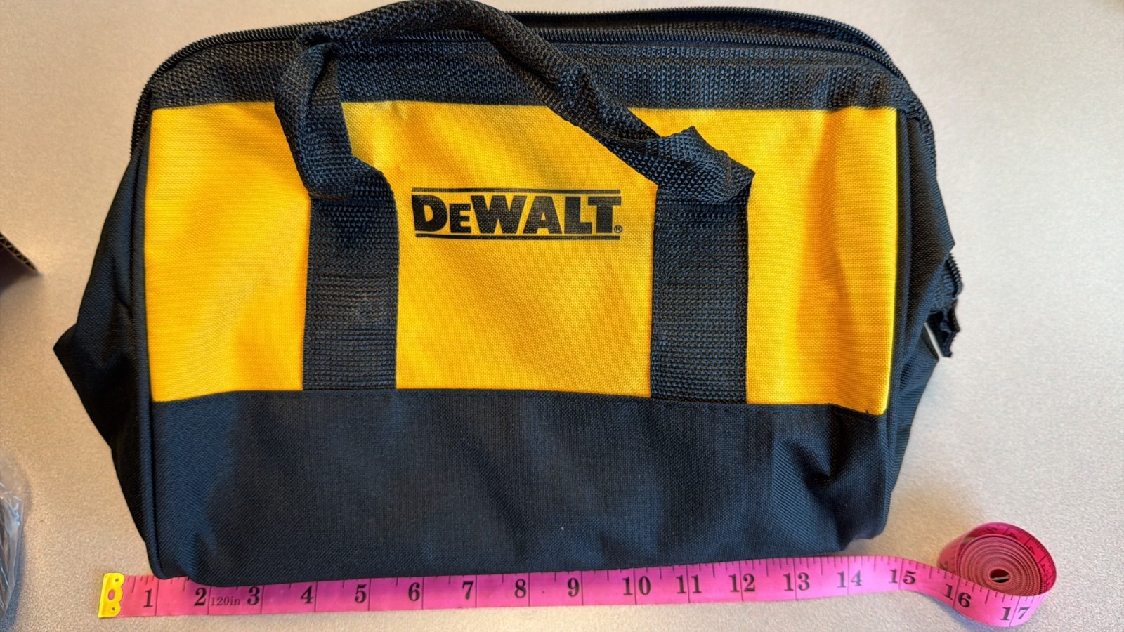 DEWALT 15 Medium Heavy Duty Contractor Tool Bag
