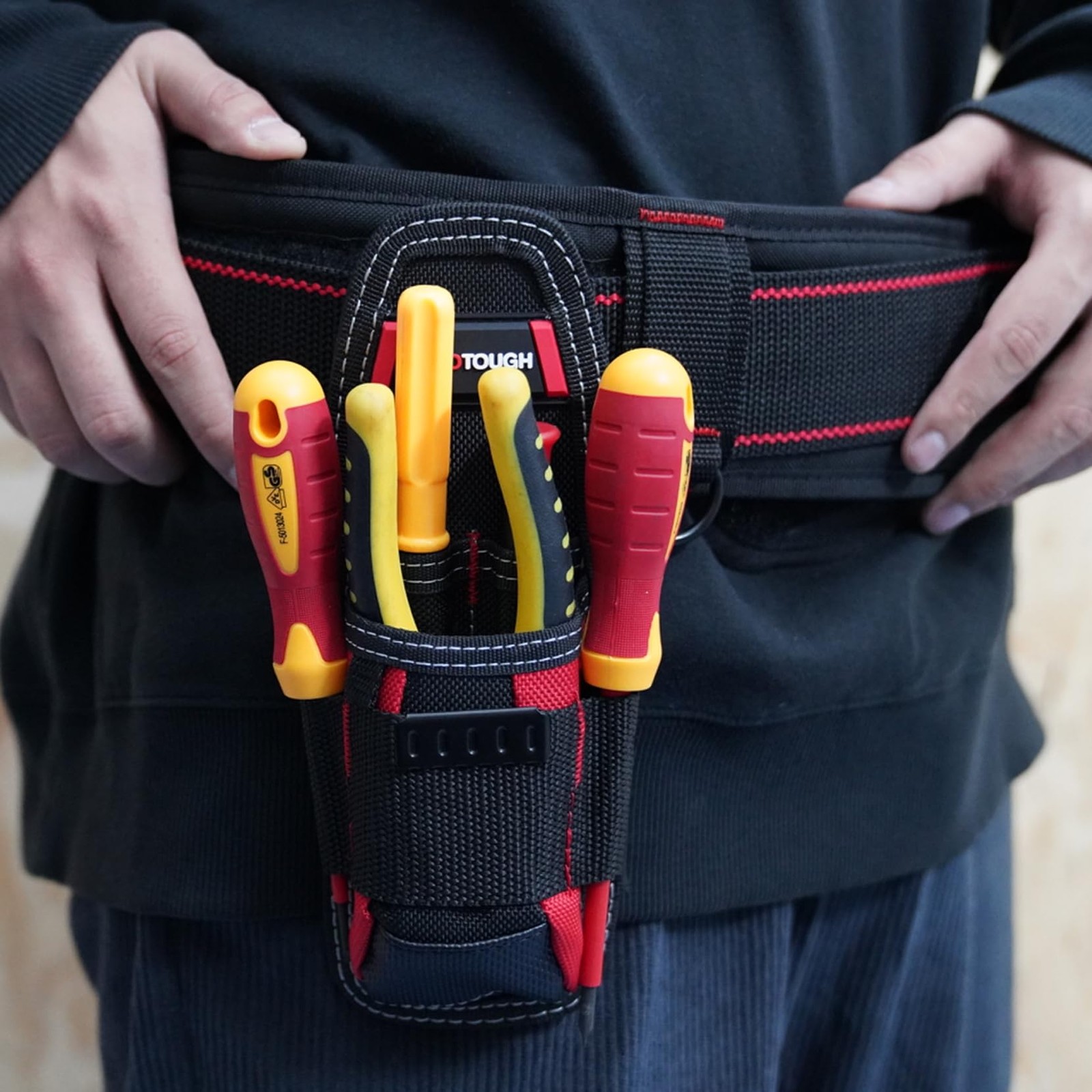 Small Tool Pouch with Belt ClipSmall Tool Holder Pouch Min Work Organizer Too…
