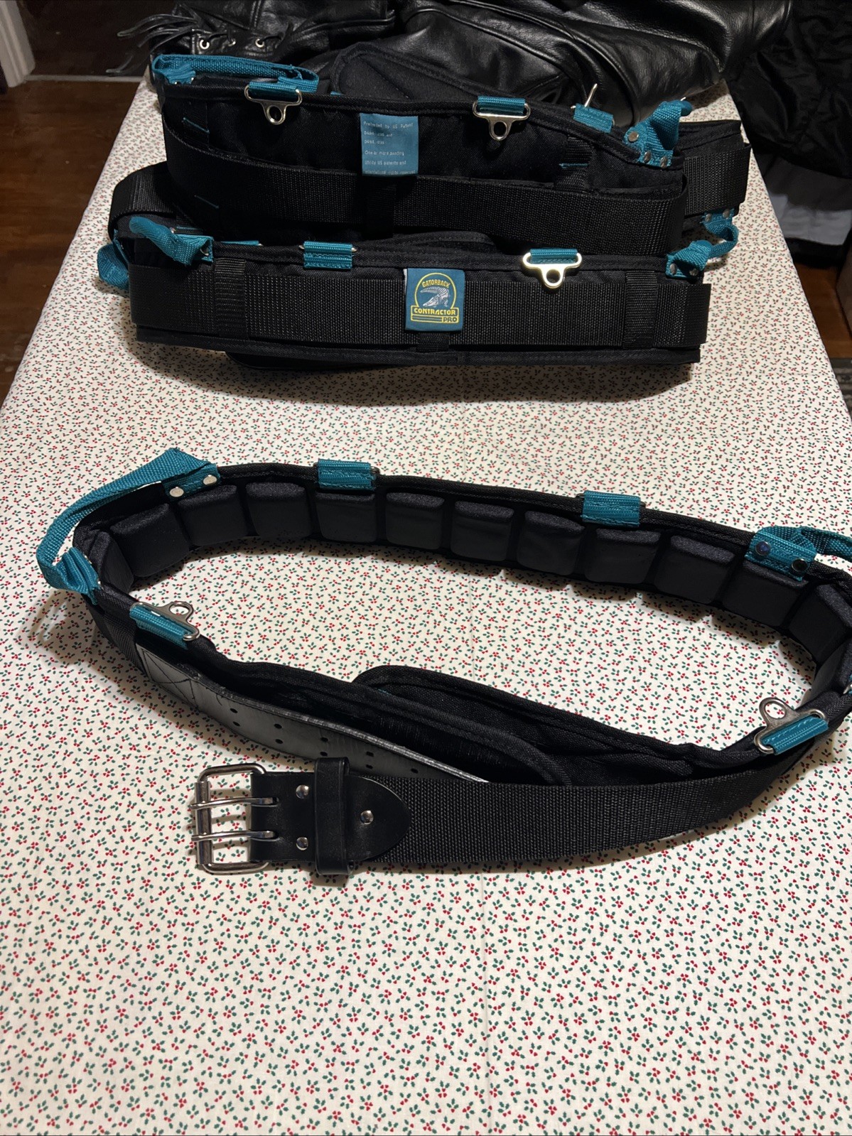New XL Contractor Gatorback Electrician Tool Belt Only Carpenter Pouch Apron